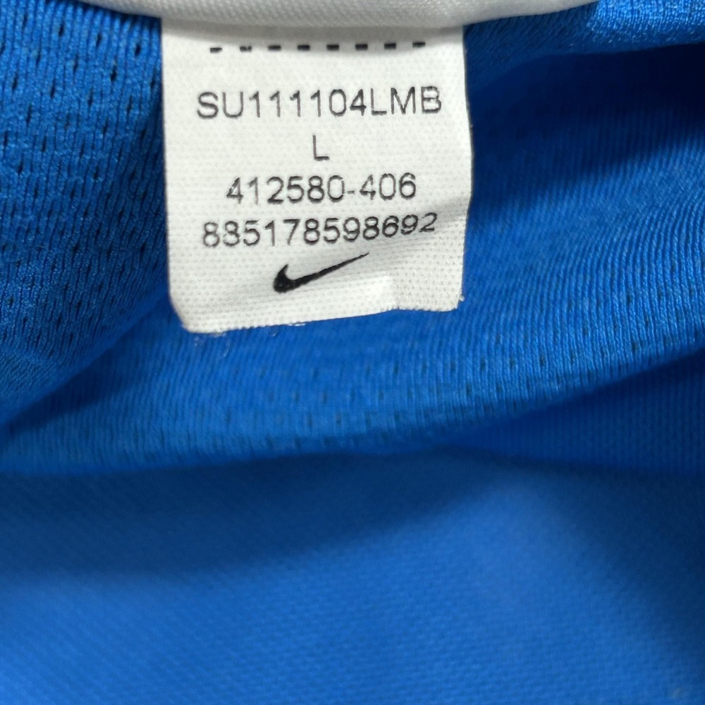 Nike Pro Combat Dri-FIT Tank Top Mens Large Blue Animal 412580-406 - Picture 10 of 11